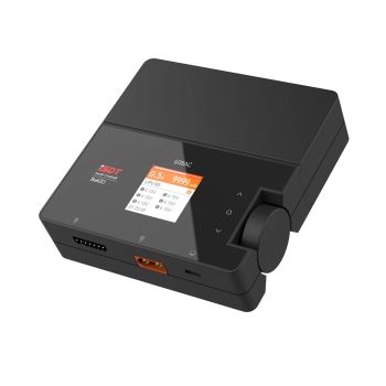 ISDT 608AC AC 50W DC 200W 8A Cargador de batería inteligente con descargador y suministro de energía desmontable