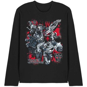 Transformers Camiseta manga larga Generations Autobots Roll Out And Protect para mujer