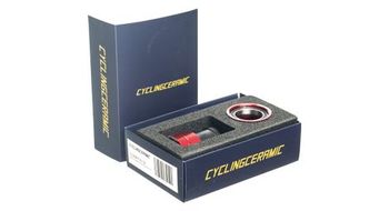 Soporte de pedal cyclingceramic pressfit 30 30 rojo