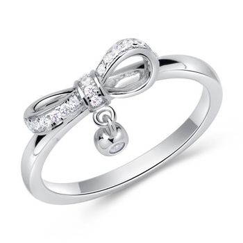 Anillo de plata 925 con circonita