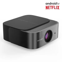 certificado por netflix proyector blitzwolf bw-v10 ultra android tv 130 soporte 4k youtube y hulu integrados 500 l