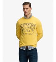 superdry para hombre m2014476a sudadera coastal relaxed amarillo xxl casual algodon