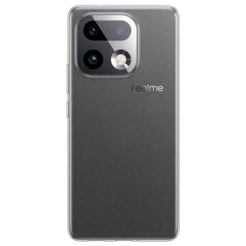Funda para móvil La Casa de las Carcasas Silicona TPU Transparente Flexible para Realme 16 Pro