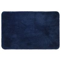 alfombra de bano angora azul 60x90 cm sealskin