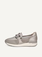 caprice slipper grey made of leather and synthetic size 38