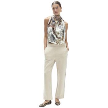 Lola Casademunt Pantalón PANTALON BANDA LATEDAL MUJER para mujer