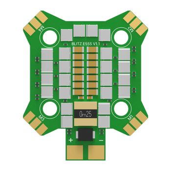 ESC sin escobillas de 4IN1 BLheli_S de 55 A 2-6S Mini E55S Blitz de iFlight de 20x20 mm para drones de carreras FPV RC