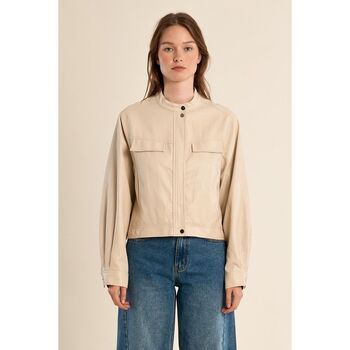 Molly Bracken Chaquetas HAF102EP-BEIGE para mujer