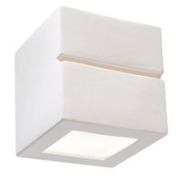 lampara de pared blanco ceramica alt 14 cm