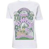 led zeppelin tops y camisetas electric magic para mujer