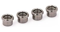 tuercas rennen plato titanio xl gris  x4