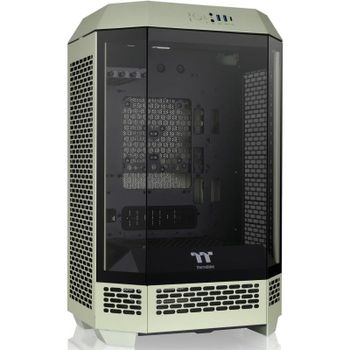 Thermaltake The Tower 300 Matcha Green Micro Tower MATX Cristal Templado USB-C Verde
