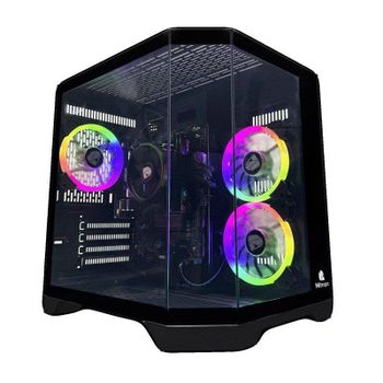 PC Sobremesa Nitropc Avanzado AMD Ryzen 3 3200G 8GB 480GB SSD Radeon RX Vega 7 Windows 11 Pro Negro
