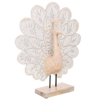 Figura Pavo Real Mosaico 46x12x53