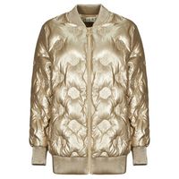 guess chaqueta marianne peony long bomber para mujer