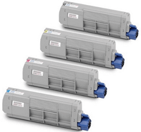 oki toner negro mc7607080 8000 paginas