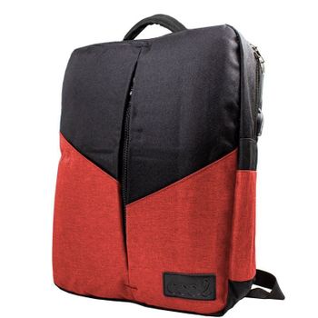 Cool Portland Mochila Negra/Roja para Portátil hasta 16