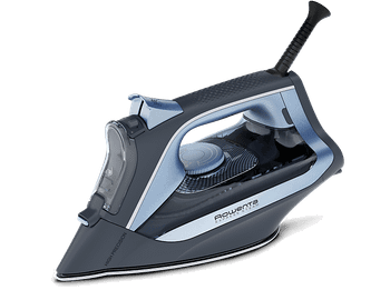 Plancha de vapor - Rowenta Express Steam DW4320D1, 2500W, 160 g/min, Modo Eco, 0.25 L, Antical, Azul