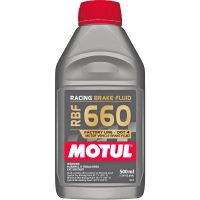 liquido de frenos y embrague motul dot 4 racing rbf660 05lt