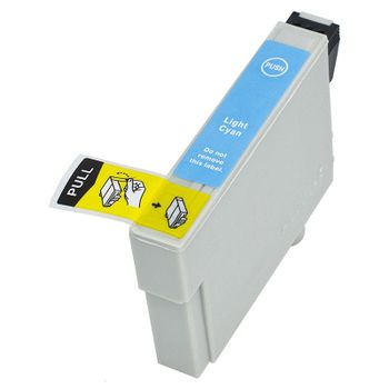 Compatible Light Cyan Epson T0795 Ink Cartridge (Replaces Epson T0795 Owl)