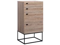 comoda de 4 cajones  marron claro