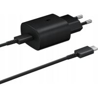 cargador samsung super fast charging 25w usb-c con cable 1 m negro