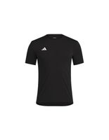 camiseta de running adidas adizero e hombre negro