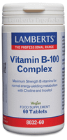 lamberts complejo de vitaminas b-100 60 tabletas