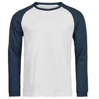 tee jays camiseta manga larga unlabeled para hombre
