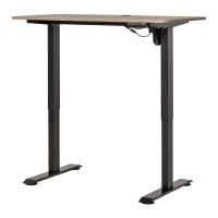 vinsetto mesa de escritorio electrico 120x60x116cm negro