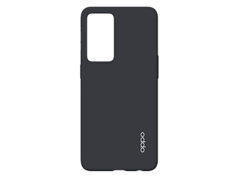 Funda móvil - OPPO 3063024, Para Reno 8 Lite 5G, Silicona, Negro