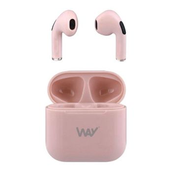 Auriculares TnB Melody 2 inalámbricos Bluetooth con micrófono, rosa
