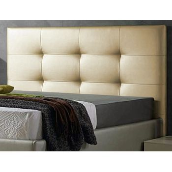 Cabecero Cama Polipiel Moderno 105*70cm Texas Dorado