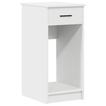 Torre De Ordenador Con Cajón Blanco 35x45x77 Cm Vidaxl