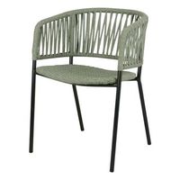 silla de cuerda y metal alsimer 57x77x55