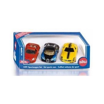 Coffret Cadeau Voitures De Sport Par 3