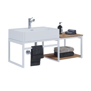 Muebles De Baño De Lavabo De 2 Piezas Bitila 100