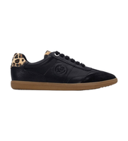 carmela para mujer 16264004-negro zapatillas de piel 162640 negro 39 plano cordones casual