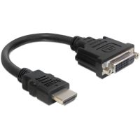 adaptador delock hdmi a dvi 02 m negro