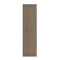 paneles acusticos de pared - nogal claro  - 240x 60cm