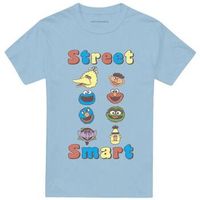 sesame street camiseta street smart para mujer