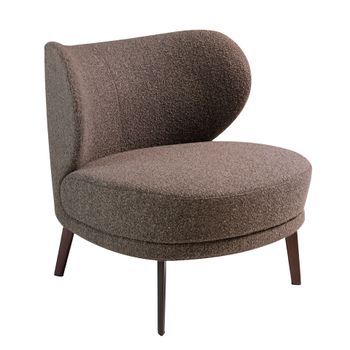 Sillón Tela Marrón Angel Cerdá 5079 82x84x76