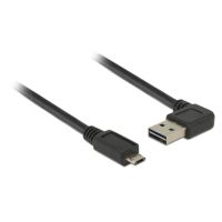 cable usb 20 delock 2 m negro conectores usb a y micro-usb b