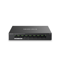 switch poe no gestionable mercusys ms108gp 8p 101001000 7p poe 65w ethernet mini desktop