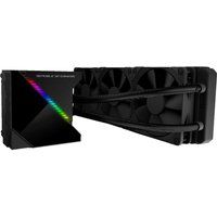 asus rog ryujin 360 mm all-in-one cpu liquid cooler - rgb led