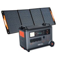 estacion de energia robusta blackview oscal powermax6000 con kit de panel solar 1234pm200 de 3600wh a 57600whbateri