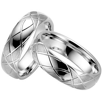 Alianzas oro blanco 6mm