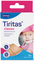 tiritas classic continuas 6x10 cm 10 uds