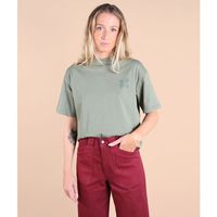 oxbow camiseta tee-shirt manches courtes rose para mujer