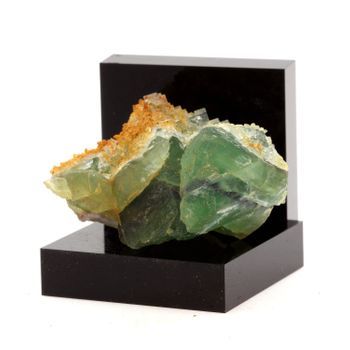 Fluoritis Blanca, Verde Y Violeta + Cuarzo De Francia, Haute -loire, Langanac - Pierre Y Mineral Raro De La Colección Sylvain Desfarge | 252.6 Ct -